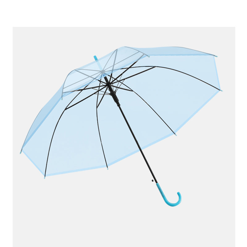 Custom Transparent Straight Umbrella for Wholesale
