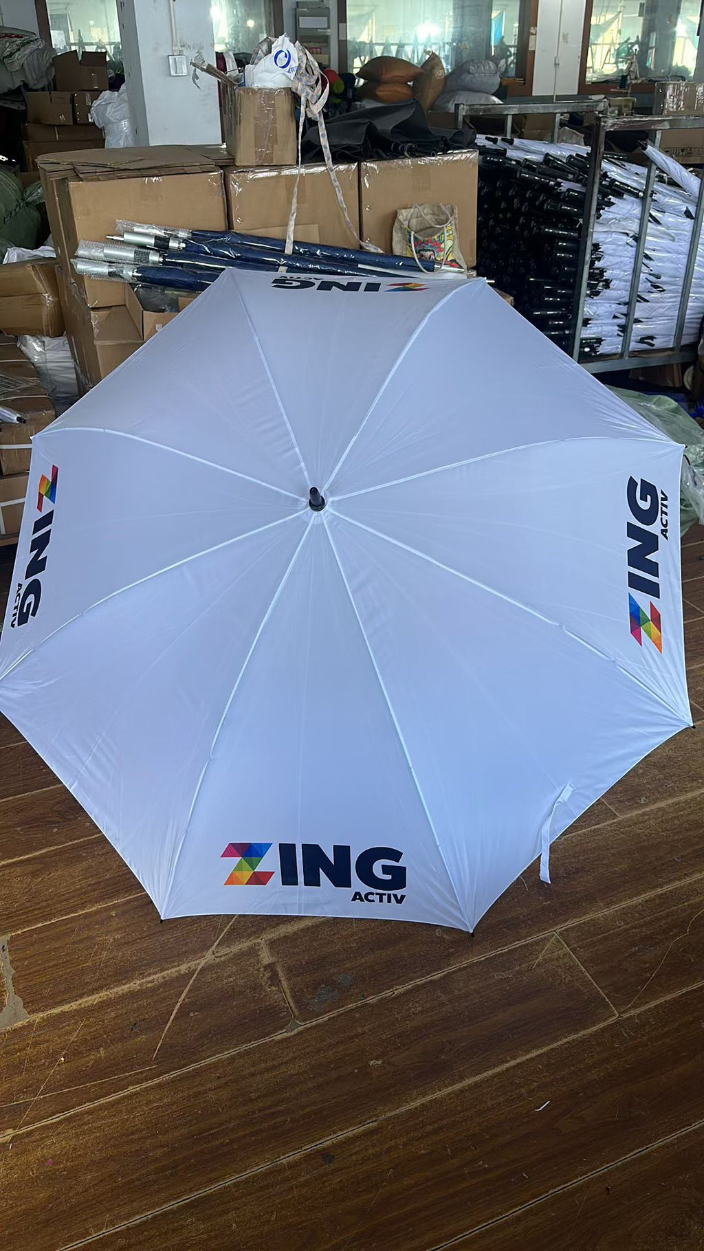 Customized personalized umbrellas are available, even for a single piece.Custom Umbrella — Your Design, Your Statement, One Piece Only