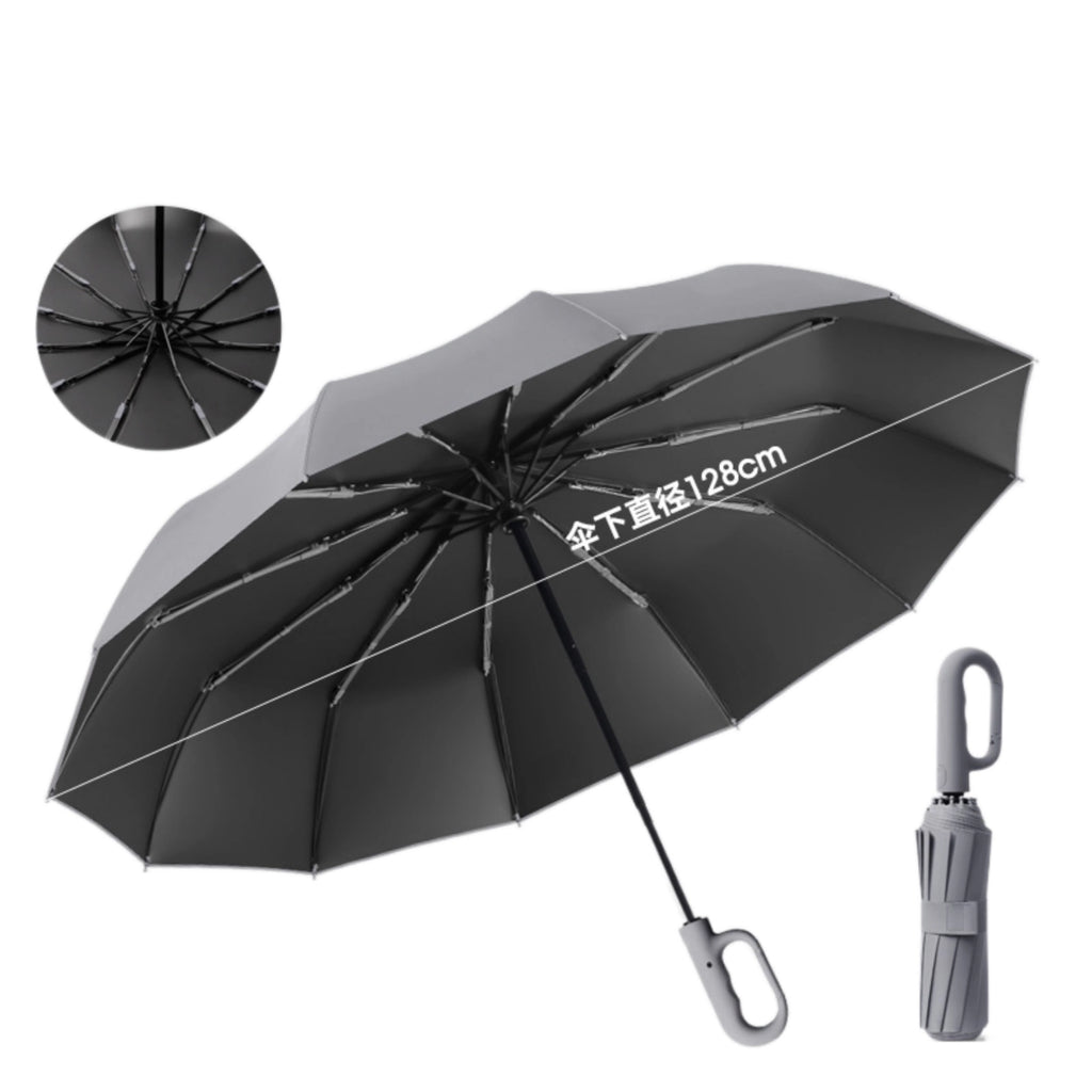 Umbrella with Ring Loop Handle | Windproof & Portable