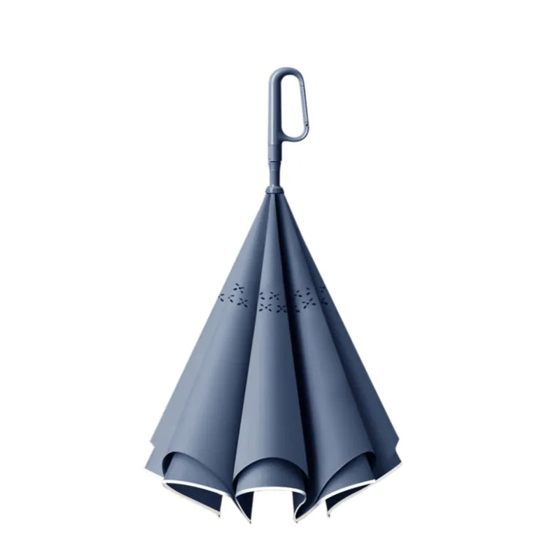 Custom Logo Straight Reverse Umbrella Windproof Waterproo FZ304 – print area detail | Fengzhu Umbrella