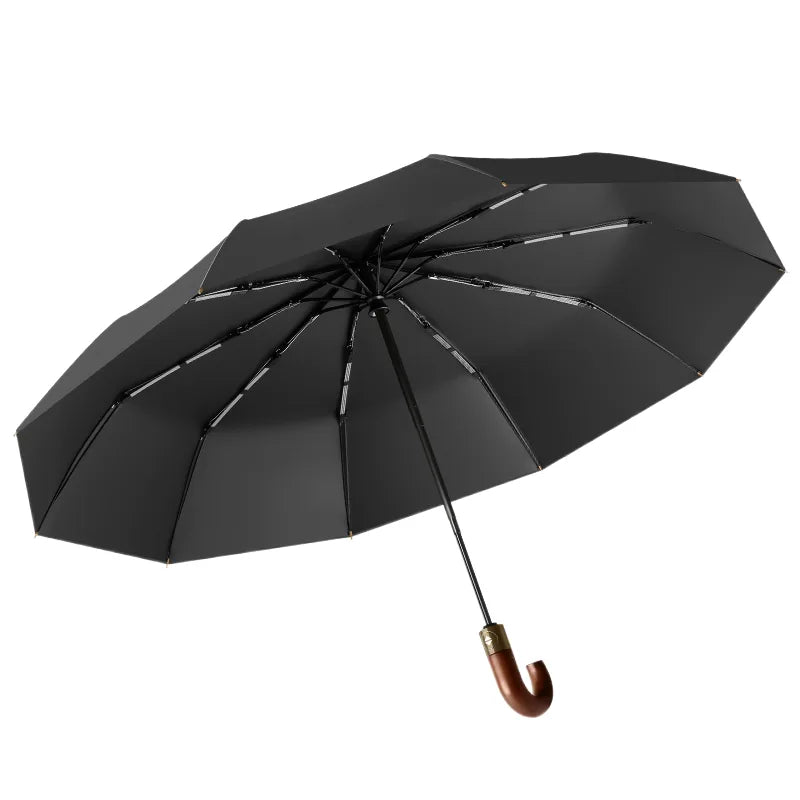 Custom Logo Foldable Umbrella Portable Windproof Compact – main product photo | Fengzhu Umbrella