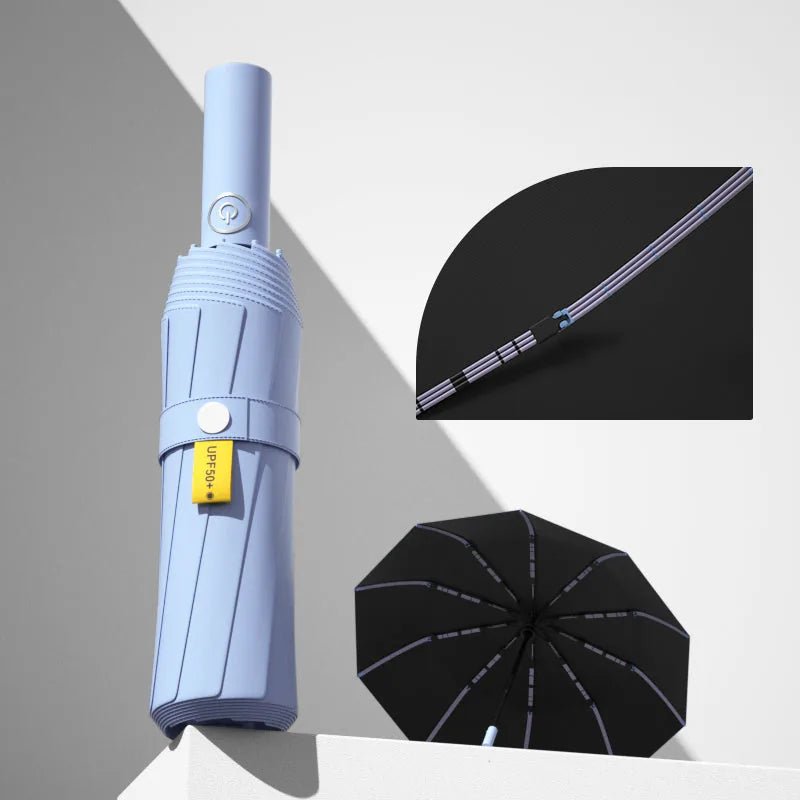 Bulk Custom Umbrellas with Logo – handle detail | Fengzhu Umbrella