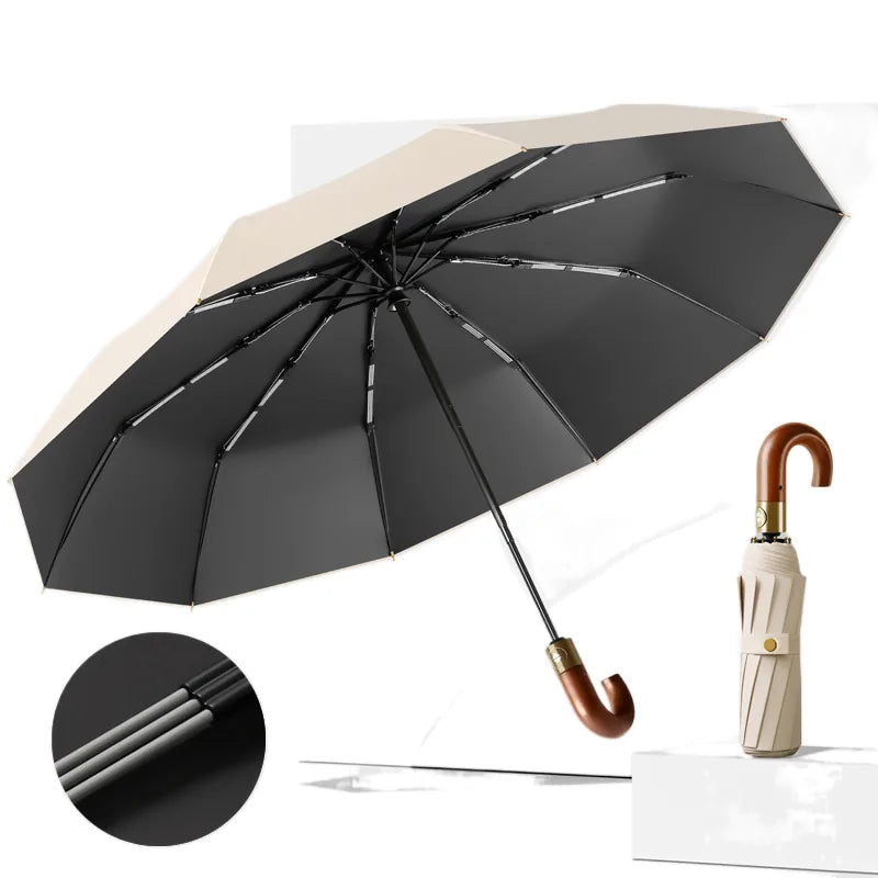 Custom Logo Foldable Umbrella Portable Windproof Compact – size reference | Fengzhu Umbrella