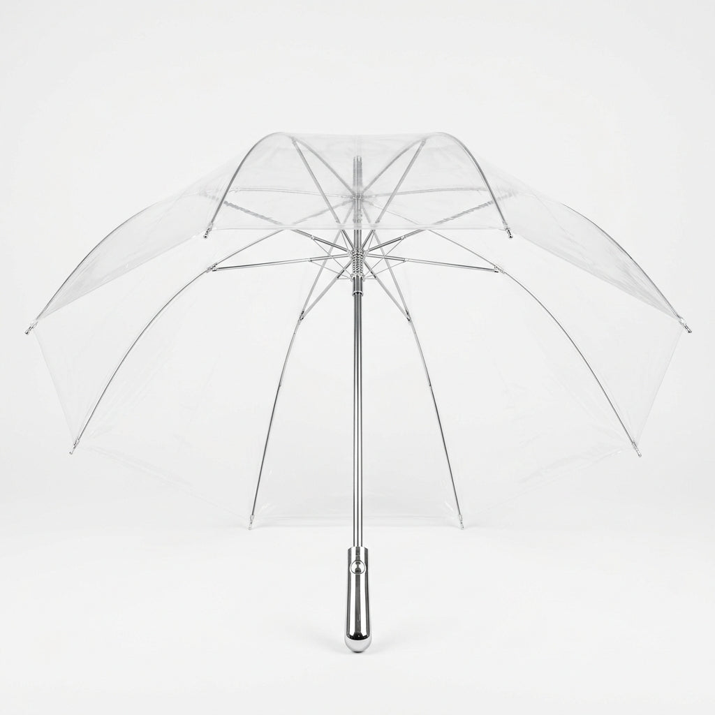 Custom Transparent Clear Straight Umbrella Wholesale – main product photo | Fengzhu Umbrella